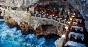 grotta ristorante in Puglia